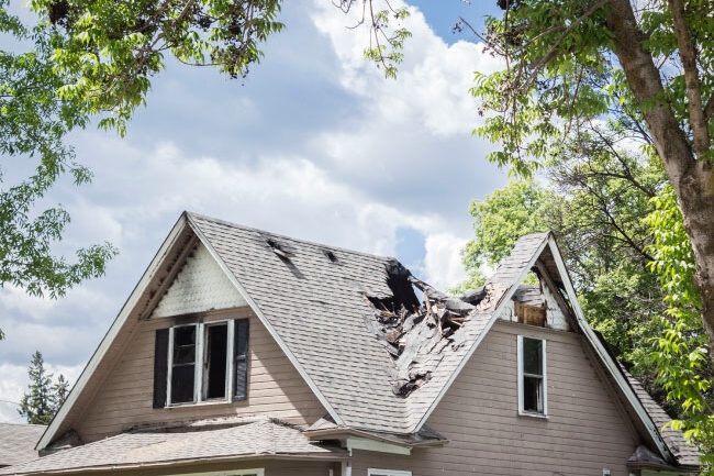 Disaster relocation and move after a fire